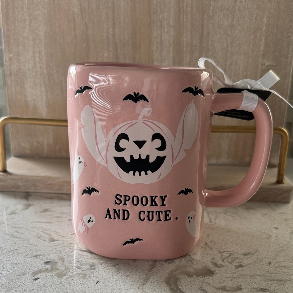 Rae Dunn x Disney Halloween Stitch Mug
